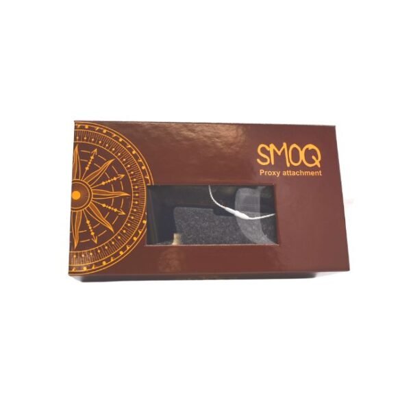 SMOQ GLASS 6" PROXY ATTACHMENT AMBER COLOR