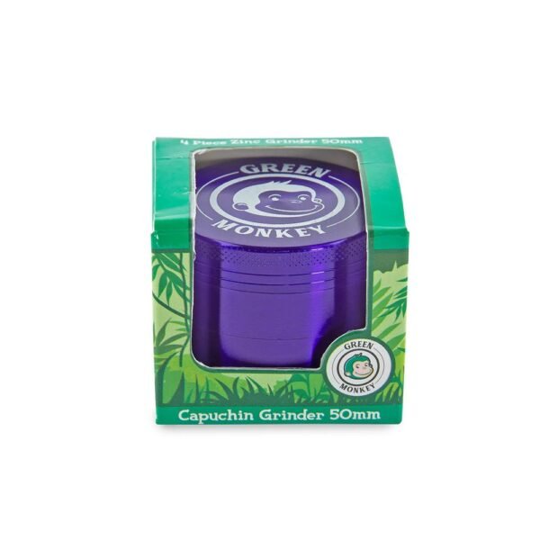 GREEN MONKEY 2 PART CAPUCHIN GRINDER 50MM