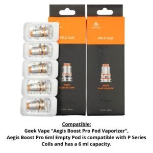 GEEKVAPE AEGIS BOOST PRO P SERIES REPLACEMENT COILS 5 PACK