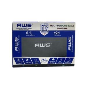 AWS-750-BLACK SCALE COLOR CHANGING DISPLAY (0.1G/750G)