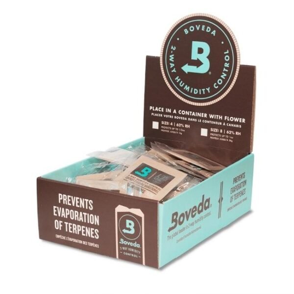 BOVEDA 62% HUMIDITY CONTROL 4GRAM (125 CT/ BOX)