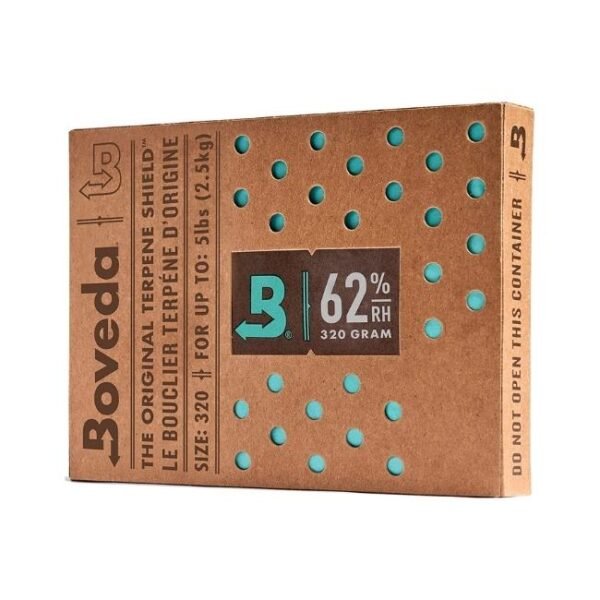 BOVEDA 62% 2 WAY HUMIDITY CONTROL 320 GRAMS 6CT/ BOX