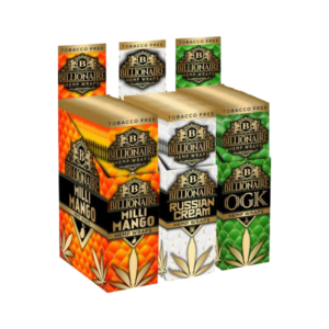 BILLIONAIRE HERBAL WRAPS 5CT 25 PACK