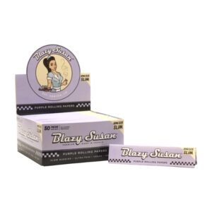 BLAZY SUSAN PURPLE ROLLING PAPER 50 PACK
