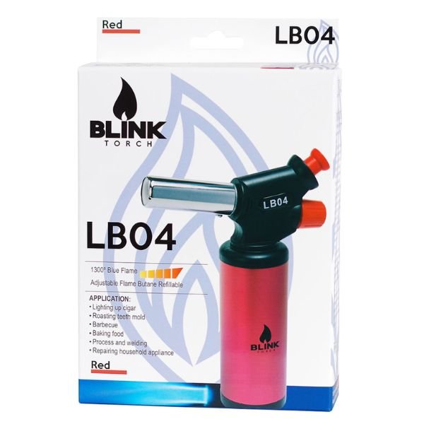 BLINK TORCH REFILLABLE BLUE FLAME BUTANE LIGHTER LB04