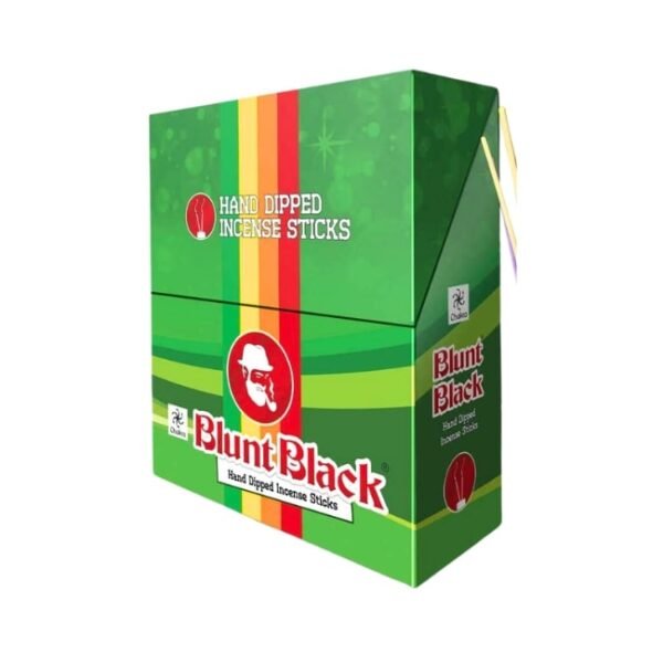 BLUNT BLACK HAND DIPPED INCENSE STICKS 72CT DISPLAY