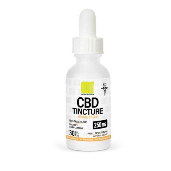 BOLT CBD TINCTURE 30ML 250MG