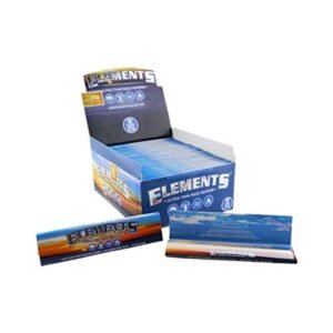 ELEMENTS ULTRA THIN KING SIZE SLIM ROLLING PAPER BLUE 50CT/ BOX