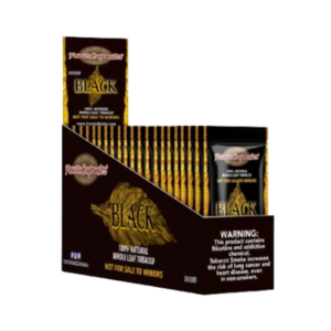 HEMP LEAF WRAP MASTER BLACK  - DISPLAY OF 20CT/BOX