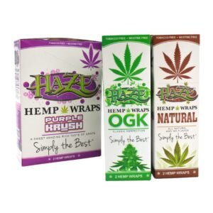 HAZE HEMP WRAPS 2CT 25 PACK