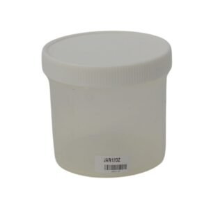 SMELL PROOF CLEAR JAR 12OZ 25CT DISPLAY
