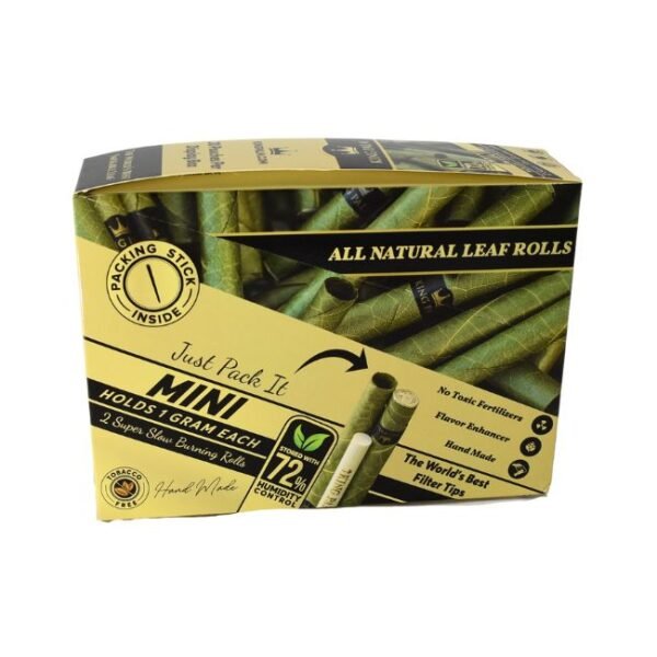 KING PALM 2PK MINI 1GM SUPER SLOW BURNING ROLLS 20CT/ BOX