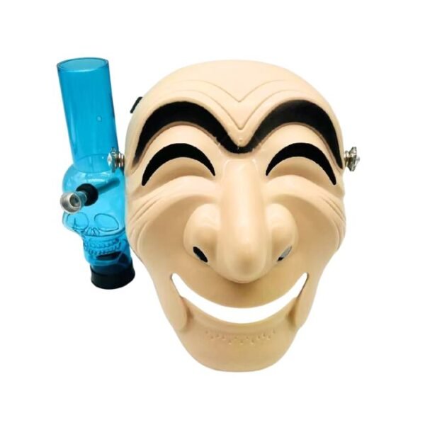 OLD MAN FACE DESIGN SMOKING GAS MASK