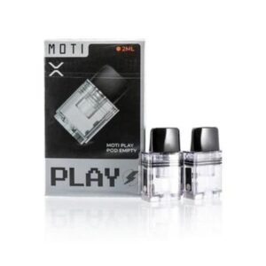 MOTI X PLAY 2ML EMPTY POD 2PK/ BOX