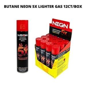 NEON BUTANE 5X 300ML 12CT/ BOX