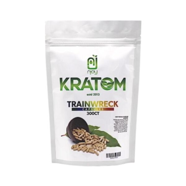 NJOY KRATOM 300CT CAPSULES BAG