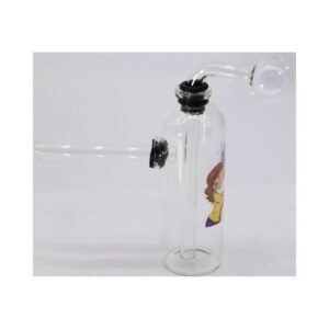 5" CHARACTER STICKER DESIGN GLASS TUBE