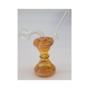6" FANCY DESIGN GLASS TUBE