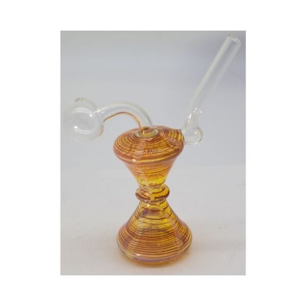 6" FANCY DESIGN GLASS TUBE