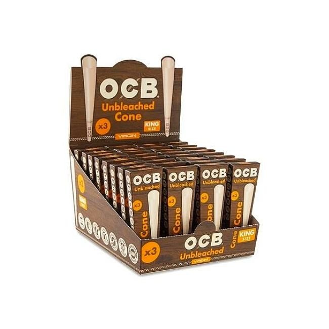 OCBCONEKINGSIZE OCB UNBLEACHED