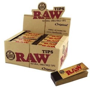 RAW ORIGINAL TIPS 50 PER BOX