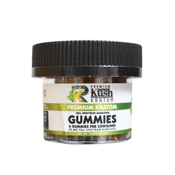 RAPPER KUSH PREMIUM KRATOM GUMMIES 25 MG 2.8OZ
