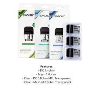 SMOK NOVO 2 REPLACEMENT PODS 3PK/ BOX
