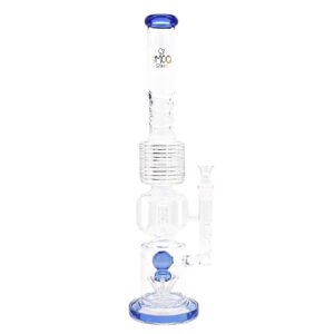 SMOQ GLASS 21" ASH CATCHER DESIGN HEAVY DUTY WATER PIPE