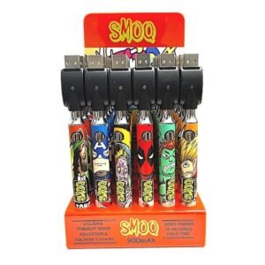 SMOQ TWIST BATTERY 900mAh DISPLAY 30CT/ BOX