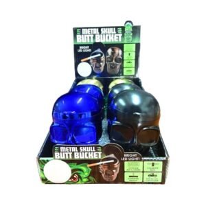 SMOKE ZILLA LIGHTUP SKULL B BUCKET 6CT/ BOX