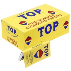 TOP  CIGERATTE ROLLING PAPERS 24CT/ BOX