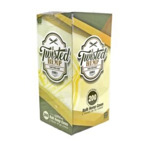 TWISTED HEMP BULK HEMP 200 CONES 5PK X 40CT/ BOX