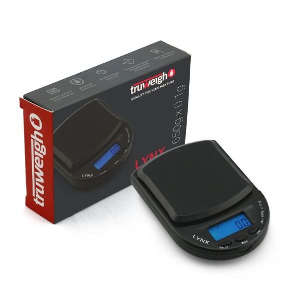 TRUWEIGH LYNX SCALE BLACK  (650G X 0.1G)