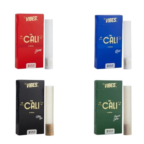VIBES THE CALI 3GM (8PACK PER BOX / 3 CALI PER PACK)