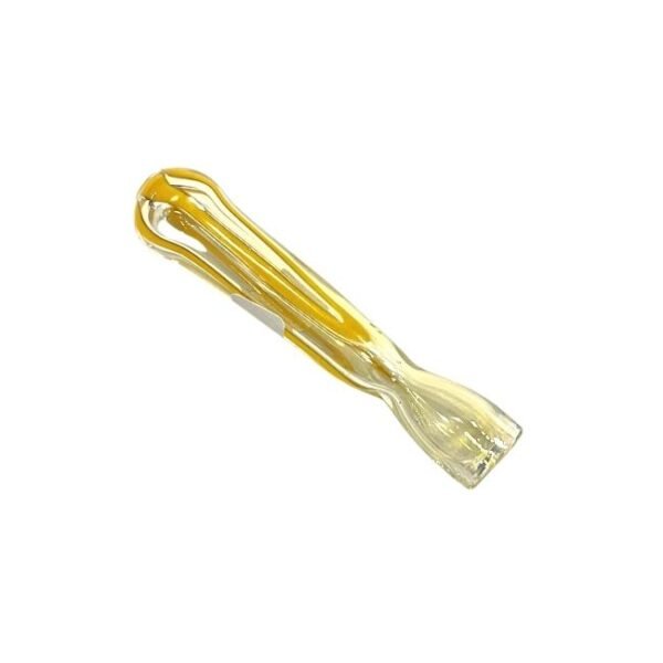 GLASS 3 INCH DICORE FRYUT DOUBLIC LYME DESIGN CHILLUM