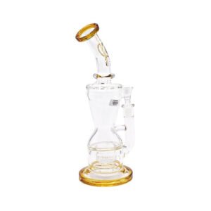 BIG B MOM 12" BEND NECK DESIGN GLASS WATER PIPE