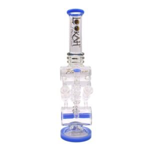 LOOKAH GLASS 16" TANK WITH PERK DESIGN WATER PIPE