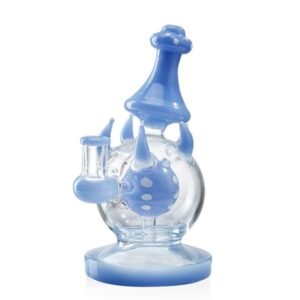 LOOKAH GLASS 7'' HORN DESIGN FANCY WATER PIPE