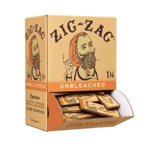 ZIG ZAG PAPER PROMO PACK UNBLEACHED 1-1/4 (48 BOOKLETS / 50LEAVES)