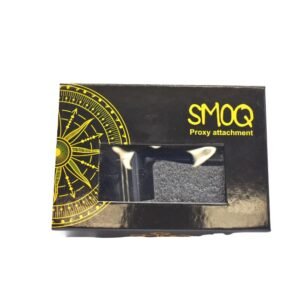 SMOQ GLASS 5" PROXY ATTACHMENT BLACK COLOR