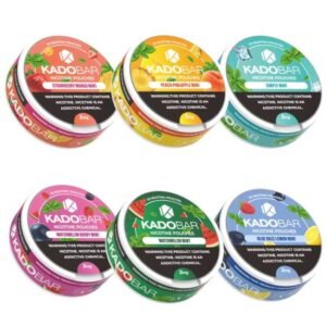 KADO BAR NIC - 5 CANS / PACK "20 POUCHES PER CAN"