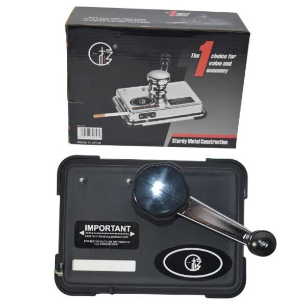 JIJU STURDY METAL CONSTRUCTION HANDMADE TOBACCO ROLLING MACHINE