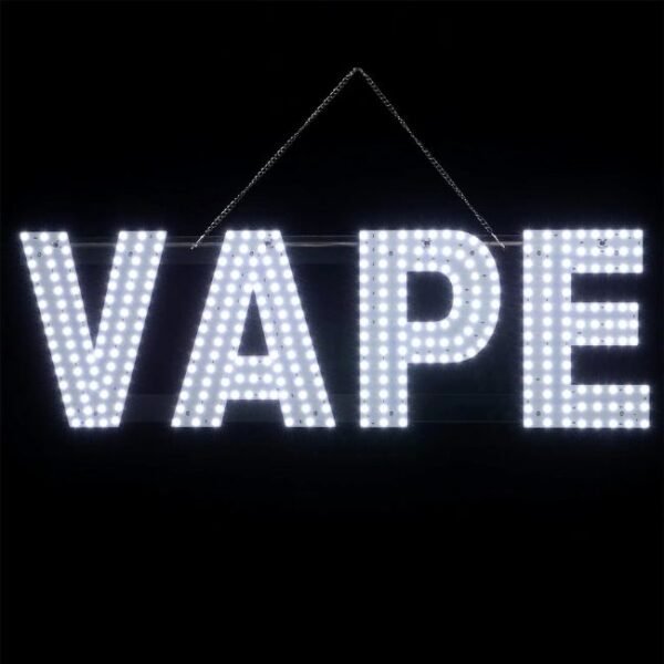 LED NEON SIGN VAPE WITH REMOTE CONTROL