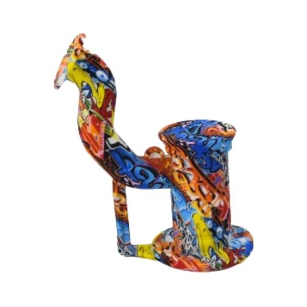 7'' FANCY COLOR FULL SILICONE WATER PIPE