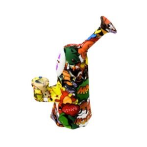 6'' FANCY SILICONE WATER PIPE