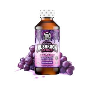 TRE HOUSE MAGIC MUSHROOM 4OZ SYRUP BOTTLE