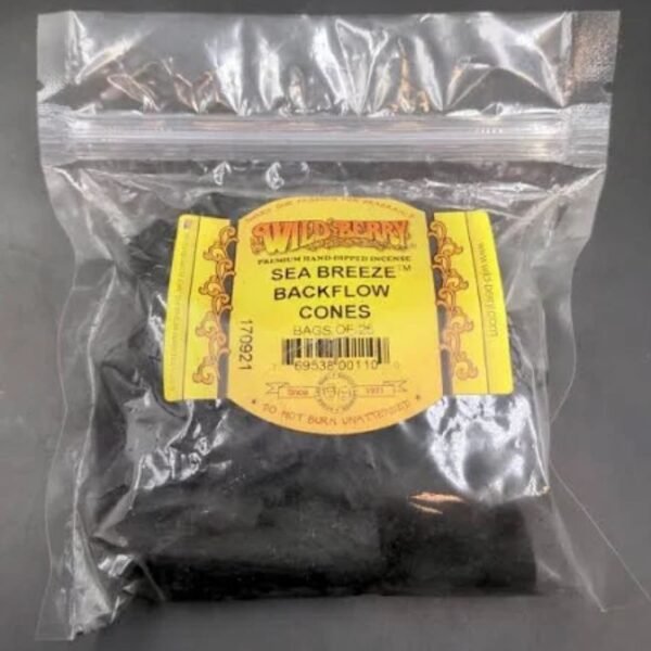 WILD BERRY BACKFLOW FRAGRANCE CONES 25CT/ BAG