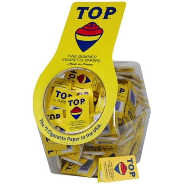 TOP 1-1/2 CIGARETTE PAPER 144CT/ JAR