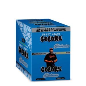 COLORS SHEET ALL ORGANIC & NATURAL FLAVORS 2PK WRAPS 25CT/ BOX