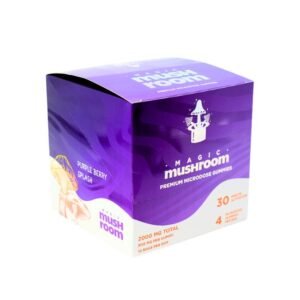 MAGIC MUSHROOM PREMIUM MICRODOSE 2000MG GUMMIES 4PK 12CT/ BOX